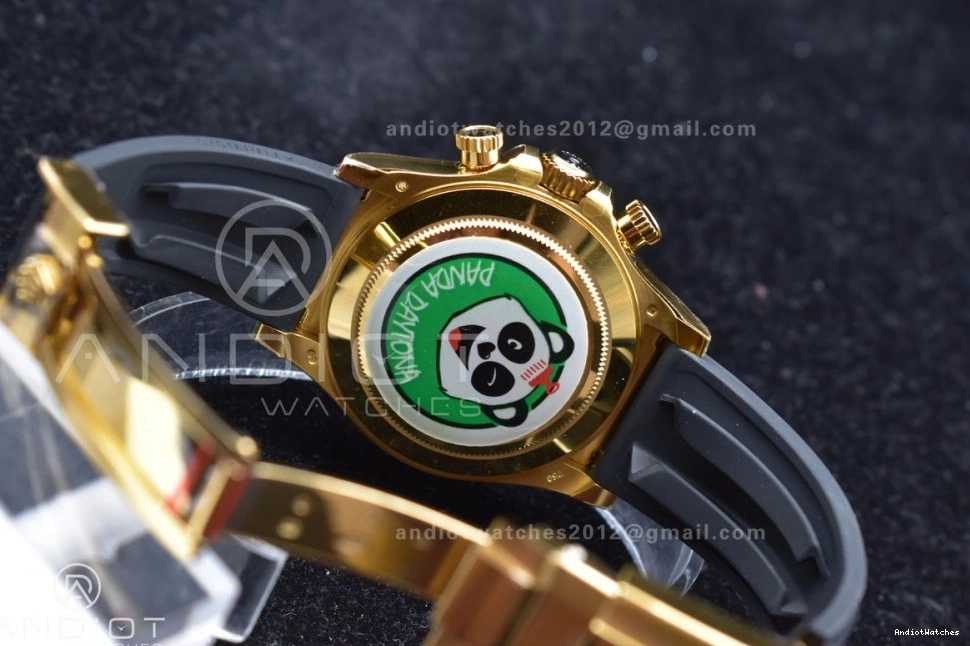 1:1 Reliable SA Dial Daytona Lume Best Strap BTF Edition 764 Oysterflex on Rubber 116518 YG 0731